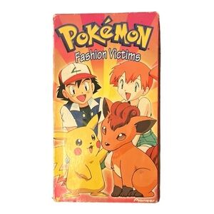 Pokémon Fashion Victims vhs cassette tape